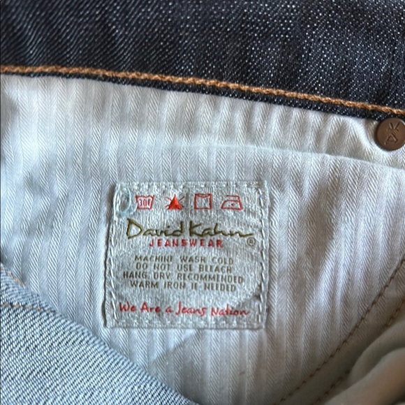 NWOT David Kahn Blue Boot Cut Jeans Classic Style - Picture 3 of 6